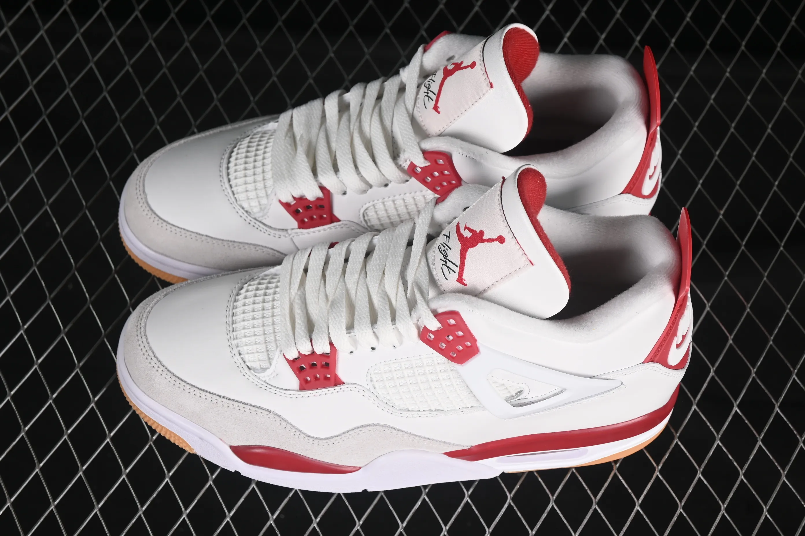 All categories Air Jordan Jordan series basketball shoes Air Jordan 4 Nike SB x Air Jordan 4 OG "Varsity Red" AJ4 Joe 4 University Red DR5415-106